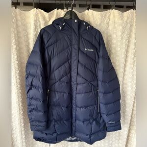 Columbia Women's Dark Blue Puffer Coat